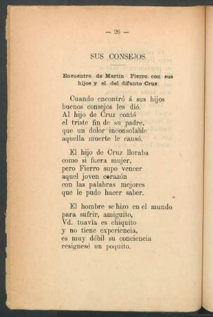 Sus Consejos