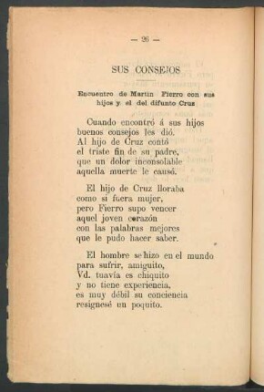 Sus Consejos