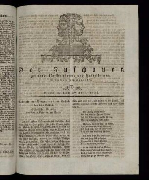 No. 89 - 25. Juli 1822