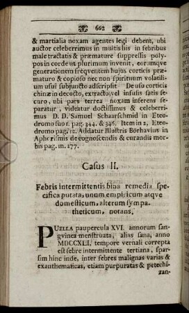 Casus II. - Casus VI.
