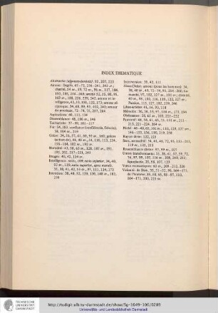 Index thématique