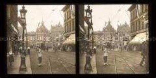 Blick in Geschäftsstraße, Große Bleiche, Mainz