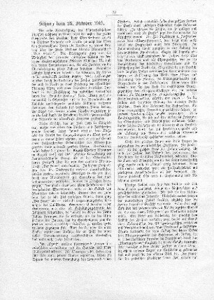 Sitzung vom 25. Oktober 1919