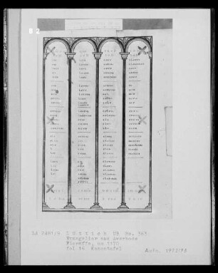 Ms. 363 (Evangeliar aus Averbode) — Ms. 363 (Evangeliar aus Averbode), Folio 16rectoBuchseite