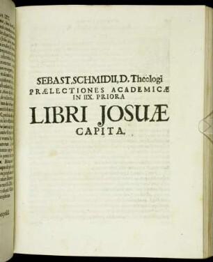 Libri Josuæ.