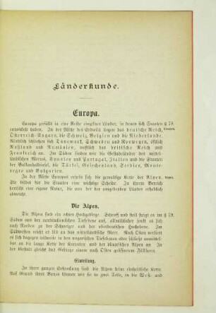 Länderkunde