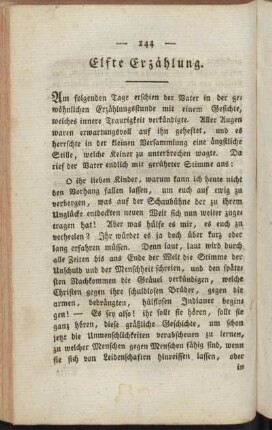 Elfte Erzählung
