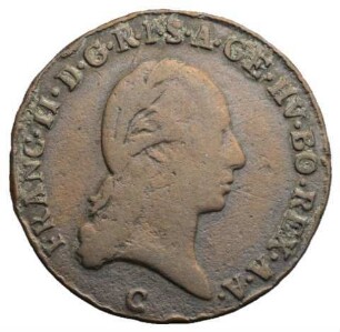 Fundmünze, Kreuzer, 1800