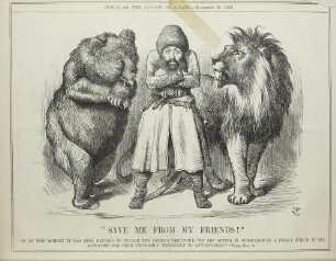 "Save me from my friends!"