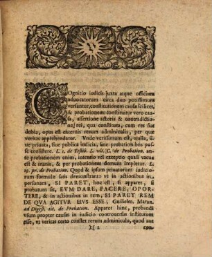 Programma lectioni ausp. Ch. G. Morizii ... praemissum : [insunt pauca de probatione]