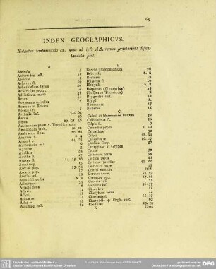 Index Geographicus
