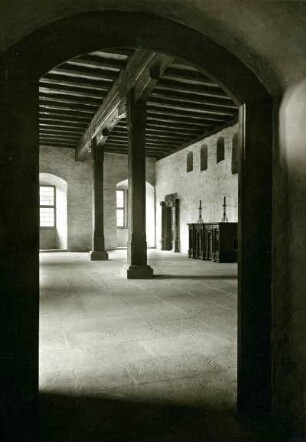 Burgmuseum, große Halle. Ehrenraum für Johann Casimir. Wilking
