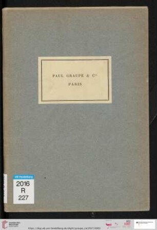 Tableaux anciens et modernes, dessins, objets d'art, meubles anciens, livres précieux, manuscipts, autographes : achat, vente : un choix d'objets importants vendus par notre maison