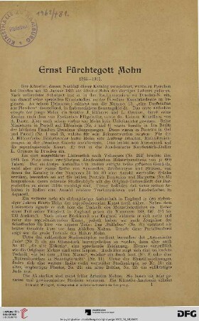 [Ernst Fürchtegott Mohn]