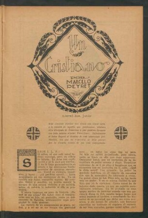 Un cristiano : Ilustró Alb. Jarán