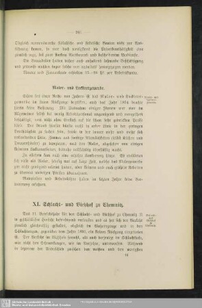 XI. Schlacht- und Viehhof zu Chemnitz