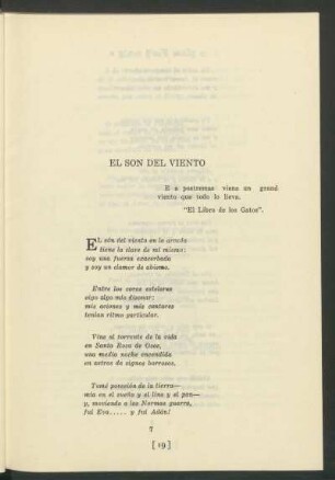 El son del viento