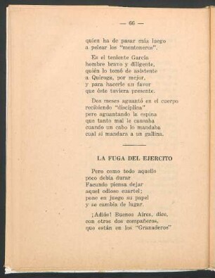 La fuga del Ejército