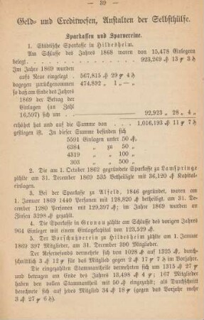 Geld- und Kreditwesen, Anstalten der Selbsthülfe.