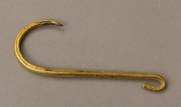 Gold hook