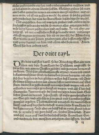 Der dritt tayl.