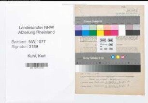 Entnazifizierung Kurt Kuhl , geb. 28.03.1922 (Arbeiter)