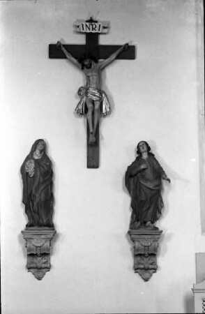 Herbolzheim: Wallfahrtskirche Maria Sand; Kreuzigungsgruppe