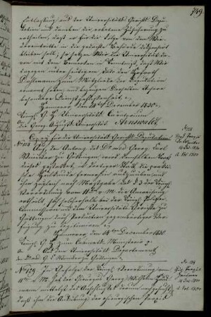 Approbation des Mediziners Doktor Winiker.
