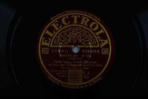 Requiem : Libera me (4. Teil); "Libera me" / Verdi