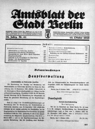 1935,41: Nr. 41, 13. Oktober 1935