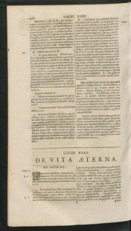Locus XXXV. De Vita Aeterna.
