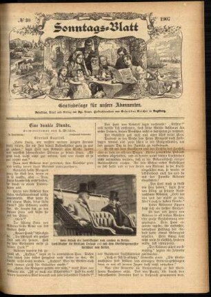 Ausgabe vom Sonntag, den 28. Juli 1907.