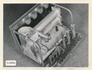 UKW-Tonsender, Sendestufe, Seitenansicht, Foto 1954