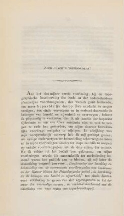 Zeer geachte toehoorders!