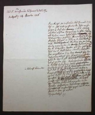 Sendung von C. F. H. Ludwig