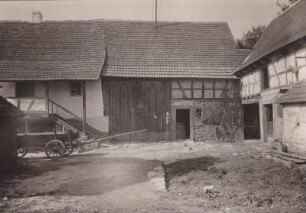 Fachwerk. Bauernhof
