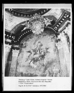 Altarnische über dem Hauptaltar