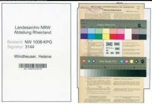 Entnazifizierung Helene Windheuser , geb. 09.09.1914 ()