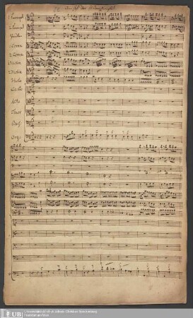 Ms. Ff. Mus. 474 - I. N. I. : am Fest der Hl. DreyEinigkeit