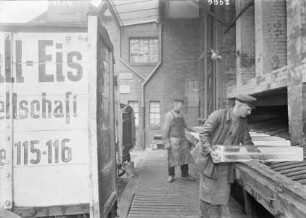 Berlin, "Eis"-Arbeiter