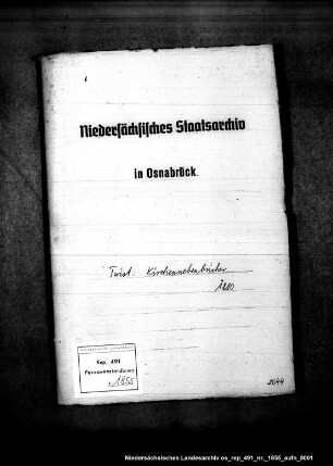 Twist Zivilstandsregister der westfälischen Zeit Geburts-, Aufgebots- und Heirats- und Sterberegister