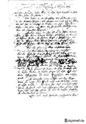 1: Brief von Jens Immanuel Baggesen an Johann Wilhelm Ludwig Gleim