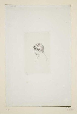 Bildnis Claude Renoir