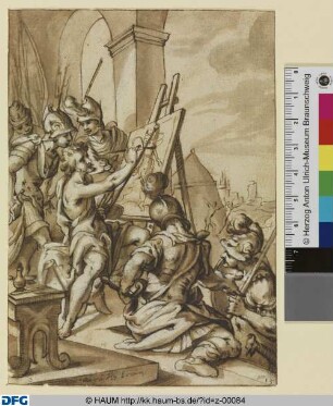 Alexander der Große bei Apelles