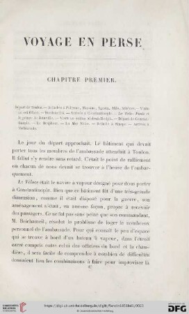 Voyage en Perse