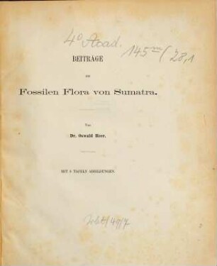 Neue Denkschriften der Allgemeinen Schweizerischen Gesellschaft für die Gesammten Naturwissenschaften : = Nouveaux mémoires de la Société Helvétique des Sciences Naturelles. 28. 1883