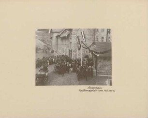 Eröffnungsfeier der Heilstätte Luisenheim in Nordrach-Kolonie am 30.10.1905