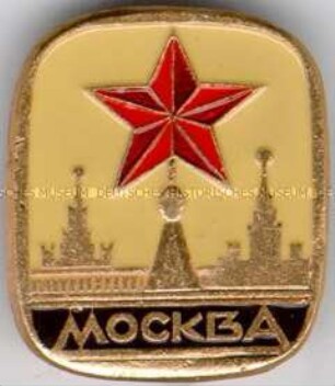Moskau (mit Sowjetstern, Kremltürme)