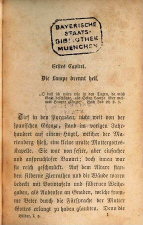 Die Lampe des Heiligthums : Von N. Cardinal Wiseman. Autorisirte Uebersetzung aus dem Englischen