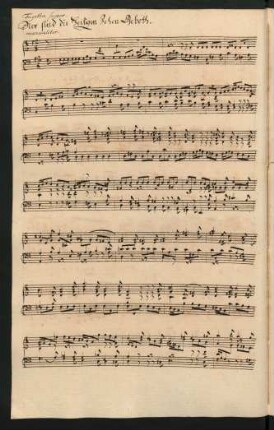 Dies sind die heilgen zehn Gebot; org; G-Dur; BWV 679